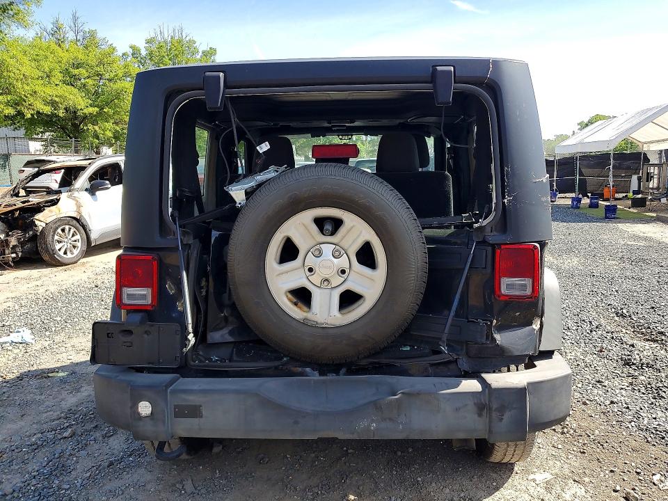 2016 Jeep Wrangler მანქანა იყიდება აუქციონზე, vin: 1C4AJWAG3GL327307, აუქციონის ნომერი: 54821376