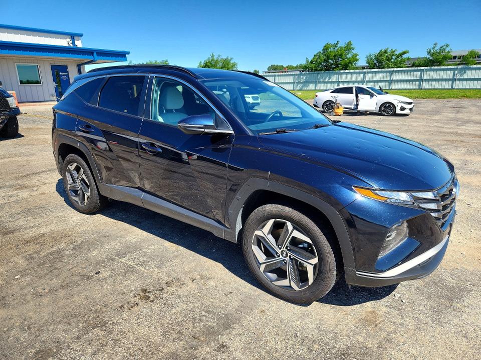 2023 Hyundai Tucson Hybrid მანქანა იყიდება აუქციონზე, vin: KM8JFCA12PU132834, აუქციონის ნომერი: 56030616