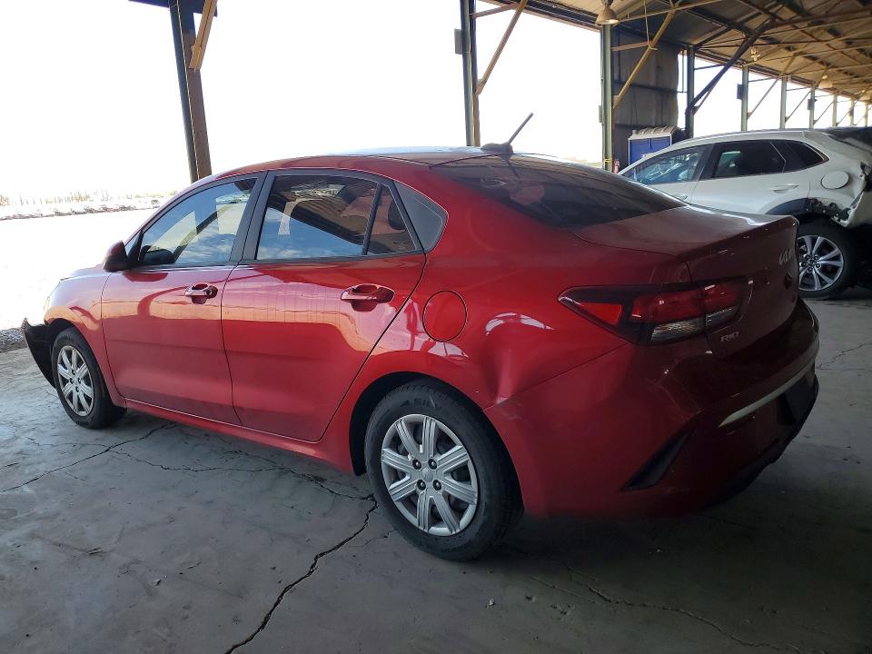 57590776 :رقم المزاد ، 3KPA24AD8NE466183 vin ، 2022 Kia Rio مزاد بيع