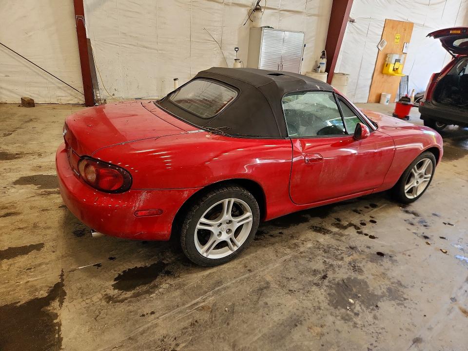 2004 Mazda Mx-5 Miata მანქანა იყიდება აუქციონზე, vin: JM1NB353X40407513, აუქციონის ნომერი: 54835966