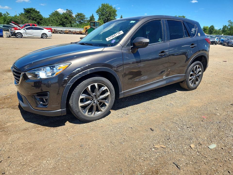 2016 Mazda Cx-5 მანქანა იყიდება აუქციონზე, vin: JM3KE2DY9G0846487, აუქციონის ნომერი: 57564716