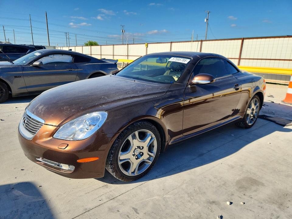 57566786 :رقم المزاد ، JTHFN45Y779013933 vin ، 2007 Lexus Sc مزاد بيع