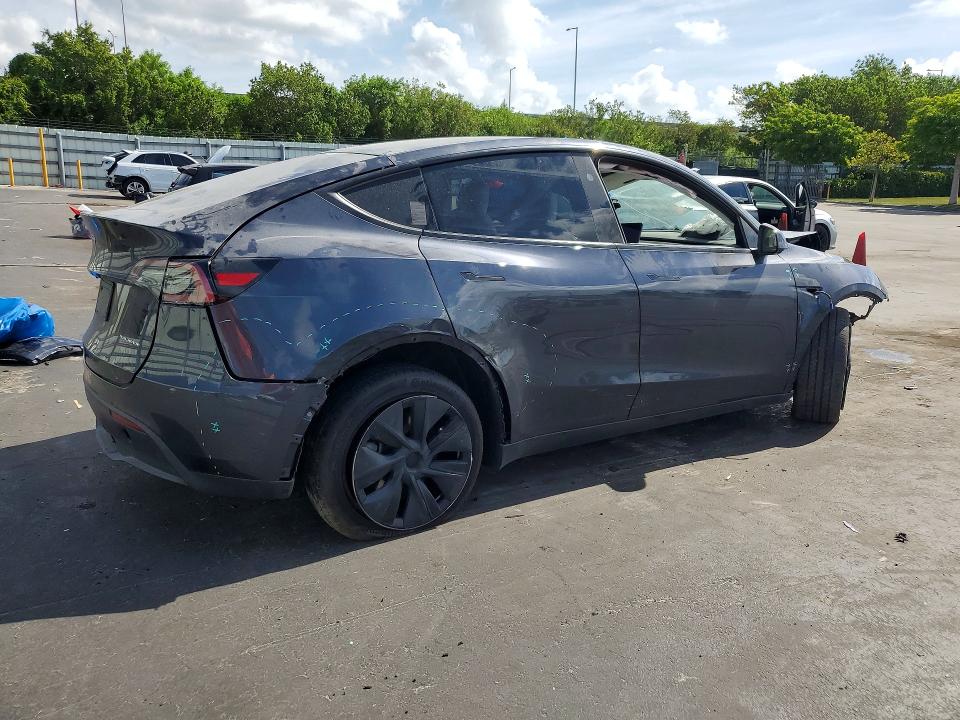 58187816 :رقم المزاد ، 7SAYGDEE5SA360332 vin ، 2025 Tesla Model Y مزاد بيع