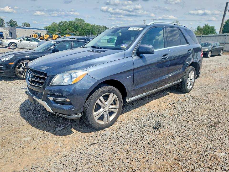 Продаж на аукціоні авто 2012 Mercedes-benz Ml, vin: 4JGDA5HB3CA022733, номер лоту: 58004696