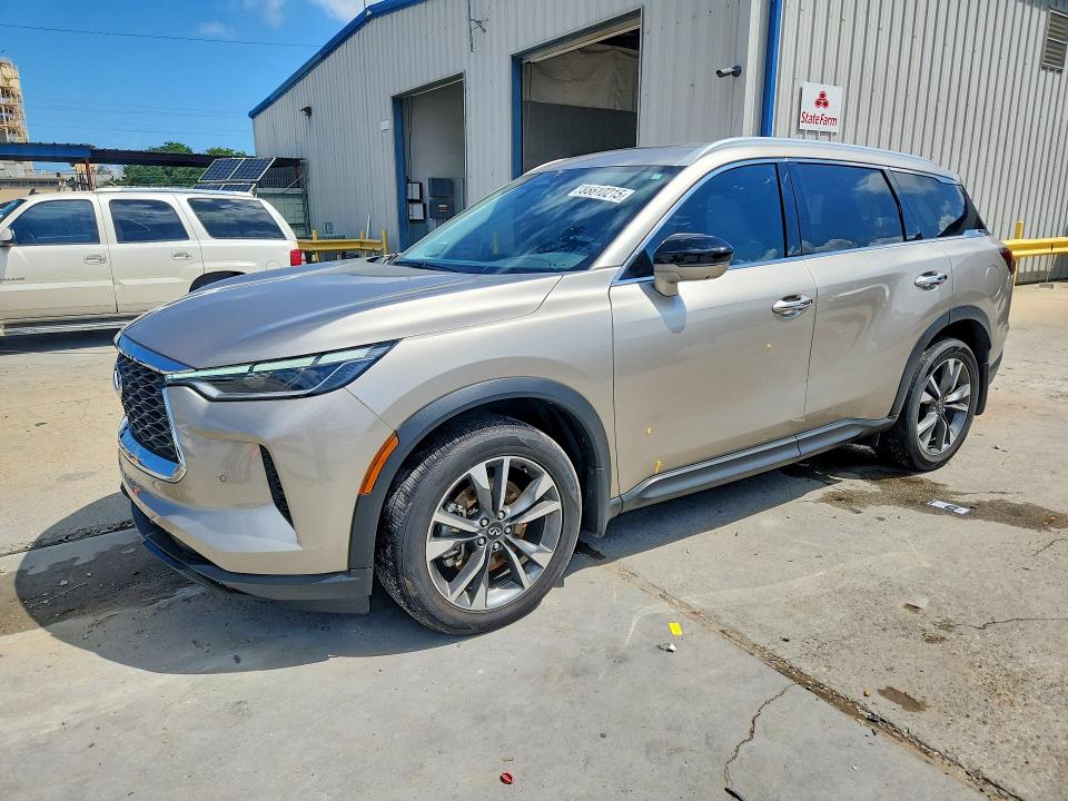 85610215 :رقم المزاد ، 5N1AL1FR8SC350058 vin ، 2025 Infiniti Qx60 مزاد بيع