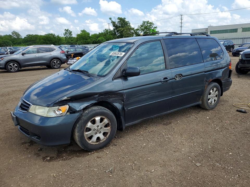 55963576 :رقم المزاد ، 5FNRL18874B151021 vin ، 2004 Honda Odyssey مزاد بيع