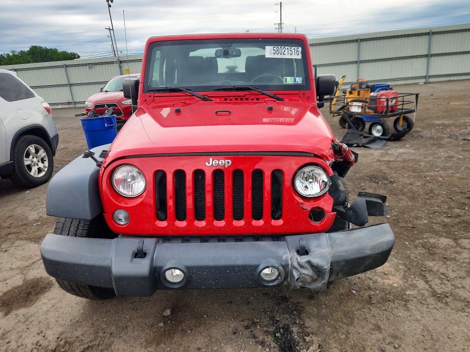 2014 Jeep Wrangler მანქანა იყიდება აუქციონზე, vin: 1C4AJWAG3EL297903, აუქციონის ნომერი: 58021516