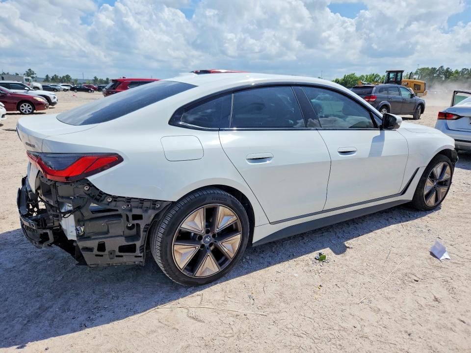 2023 Bmw I4 მანქანა იყიდება აუქციონზე, vin: WBY43AW05PFP98796, აუქციონის ნომერი: 55473656
