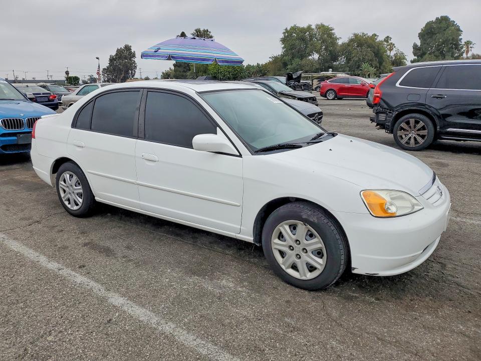 58106936 :رقم المزاد ، 2HGES26743H525029 vin ، 2003 Honda Civic مزاد بيع
