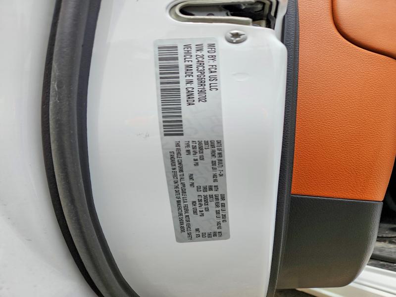 2024 Chrysler Pacifica მანქანა იყიდება აუქციონზე, vin: 2C4RC3PG6RR190702, აუქციონის ნომერი: 58315226