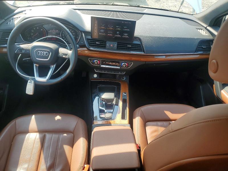 2021 Audi Q5 მანქანა იყიდება აუქციონზე, vin: WA1AAAFYXM2108165, აუქციონის ნომერი: 58768786
