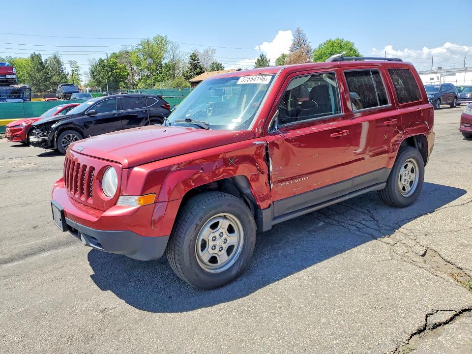 Auction sale of the 2015 Jeep Patriot, vin: 1C4NJRBB4FD231460, lot number: 57554196