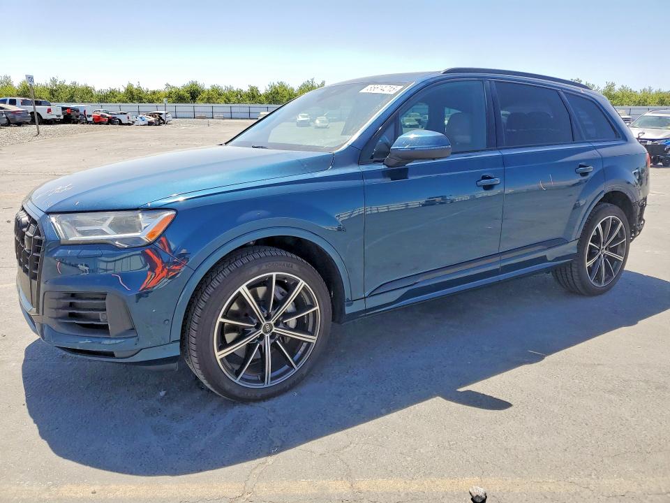 85614215 :رقم المزاد ، WA1LXBF78ND003408 vin ، 2022 Audi Q7 45 Premium Quattr مزاد بيع
