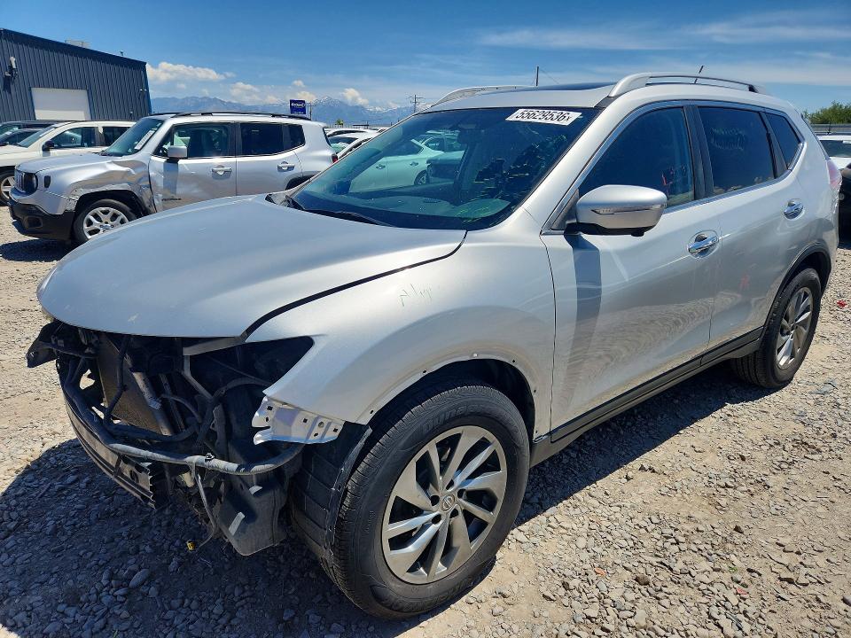 2015 Nissan Rogue მანქანა იყიდება აუქციონზე, vin: 5N1AT2MV0FC902678, აუქციონის ნომერი: 55629536