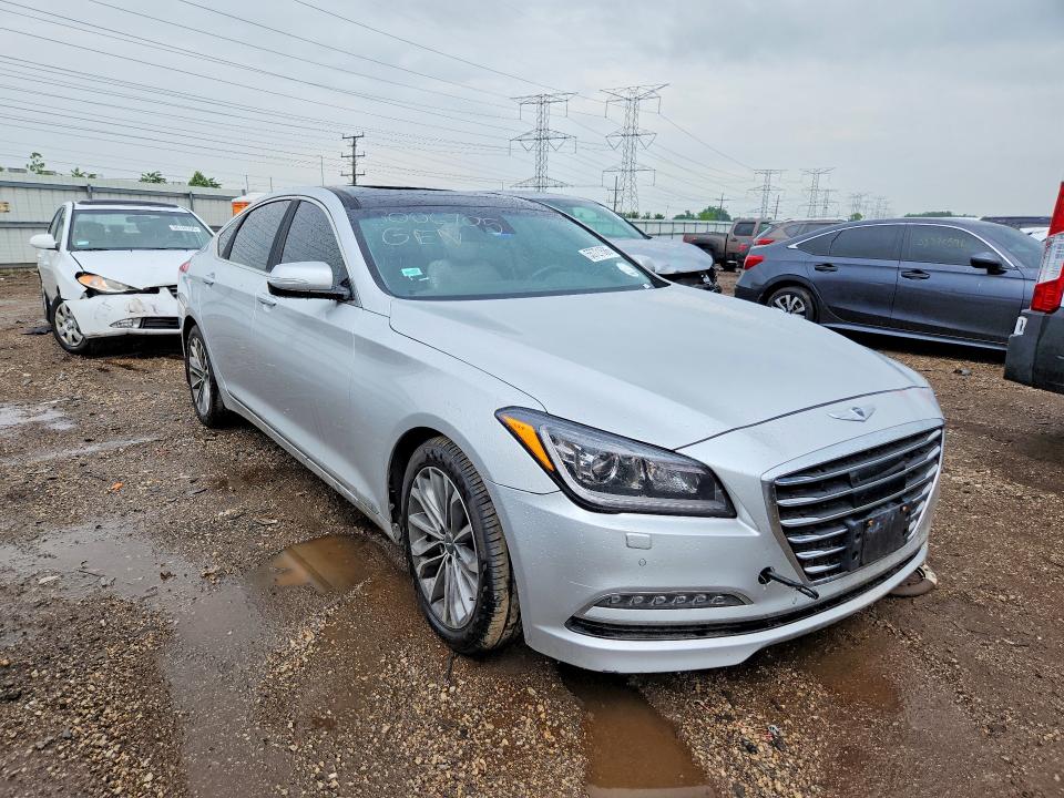 2017 Genesis G80 მანქანა იყიდება აუქციონზე, vin: KMHGN4JE1HU199237, აუქციონის ნომერი: 55721586