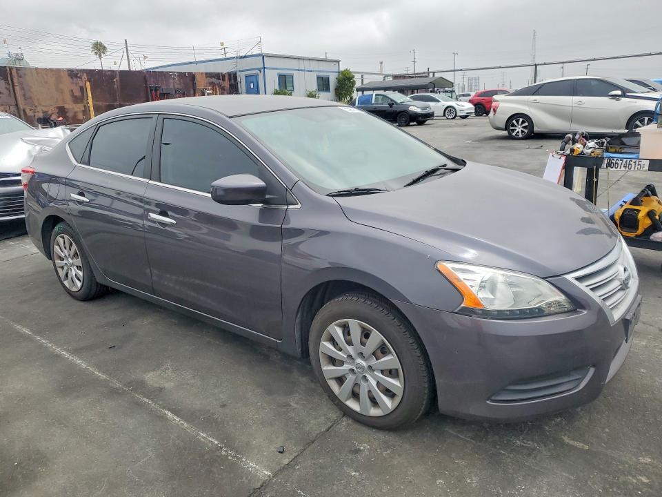 55907536 :رقم المزاد ، 3N1AB7AP5EL633495 vin ، 2014 Nissan Sentra مزاد بيع