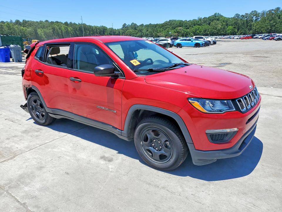Продажа на аукционе авто 2020 Jeep Compass, vin: 3C4NJCABXLT118097, номер лота: 54832976
