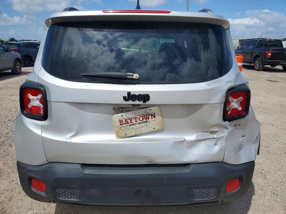 Продажа на аукционе авто 2017 Jeep Renegade, vin: ZACCJABB3HPG50297, номер лота: 57091856
