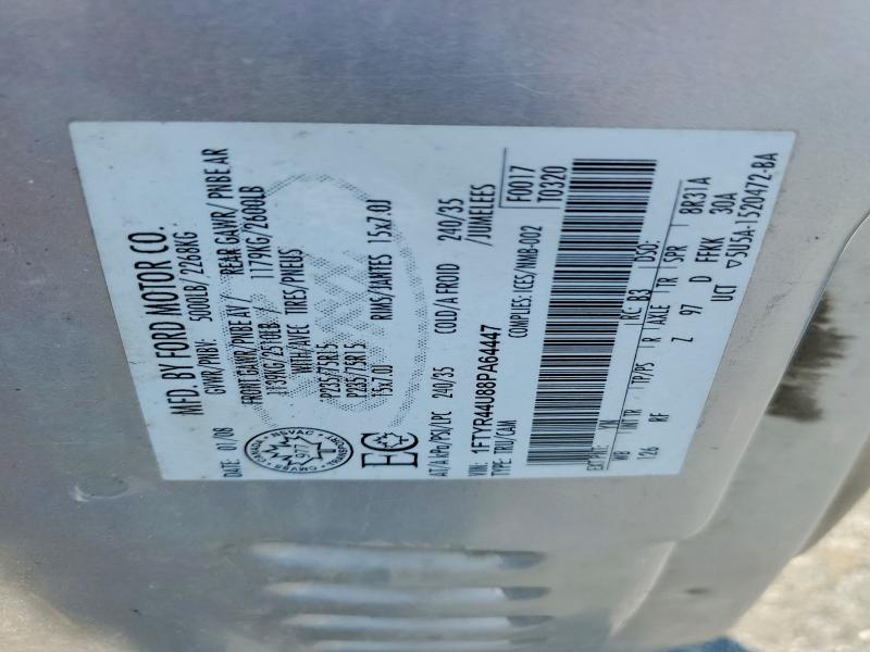 58993986 :رقم المزاد ، 1FTYR44U88PA64447 vin ، 2008 Ford Ranger مزاد بيع