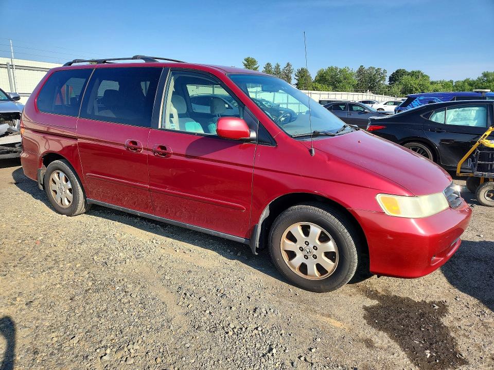 2004 Honda Odyssey მანქანა იყიდება აუქციონზე, vin: 5FNRL18604B148511, აუქციონის ნომერი: 59319596