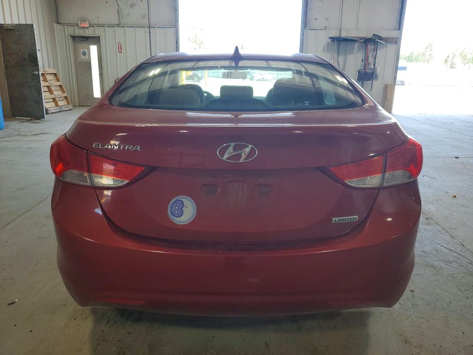 2012 Hyundai Elantra მანქანა იყიდება აუქციონზე, vin: KMHDH4AE2CU391480, აუქციონის ნომერი: 56890866