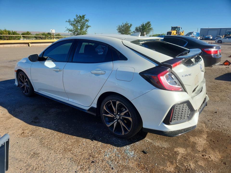 58802026 :رقم المزاد ، SHHFK7H43JU236521 vin ، 2018 Honda Civic مزاد بيع