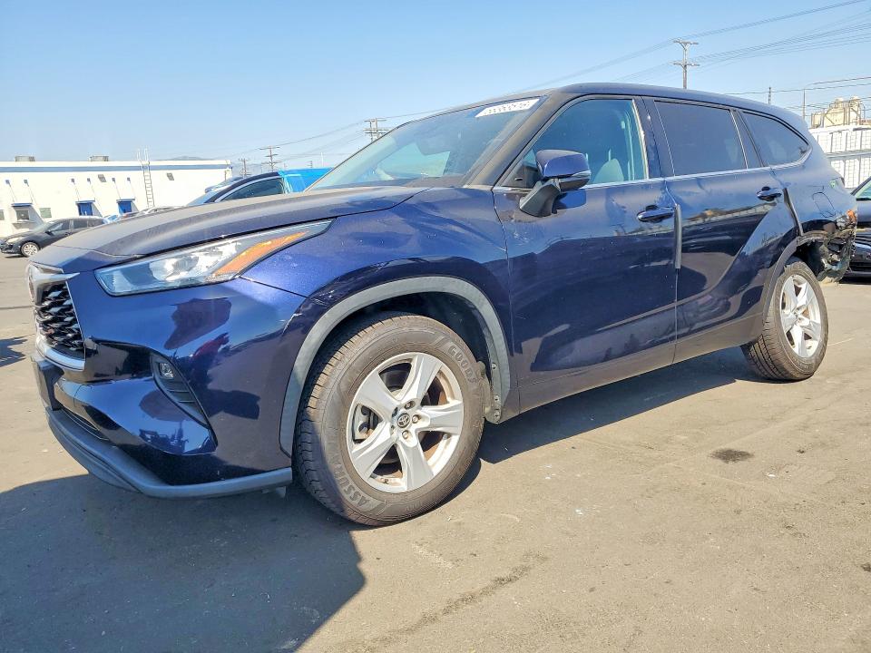 56363516 :رقم المزاد ، 5TDZZRAH2LS506274 vin ، 2020 Toyota Highlander مزاد بيع