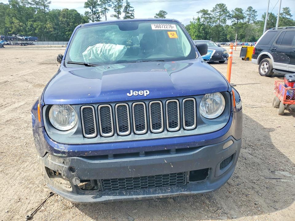 Продажа на аукционе авто 2017 Jeep Renegade, vin: ZACCJAAB4HPF51327, номер лота: 56072276