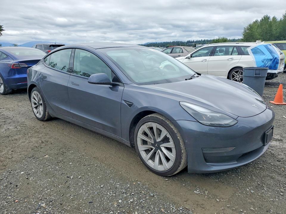Продажа на аукционе авто 2022 Tesla Model 3, vin: 5YJ3E1EA8NF369347, номер лота: 56312256