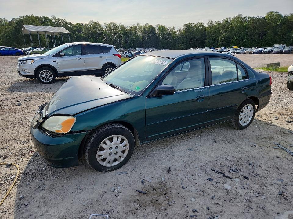 Продаж на аукціоні авто 2002 Honda Civic, vin: 2HGES16552H560606, номер лоту: 56797116