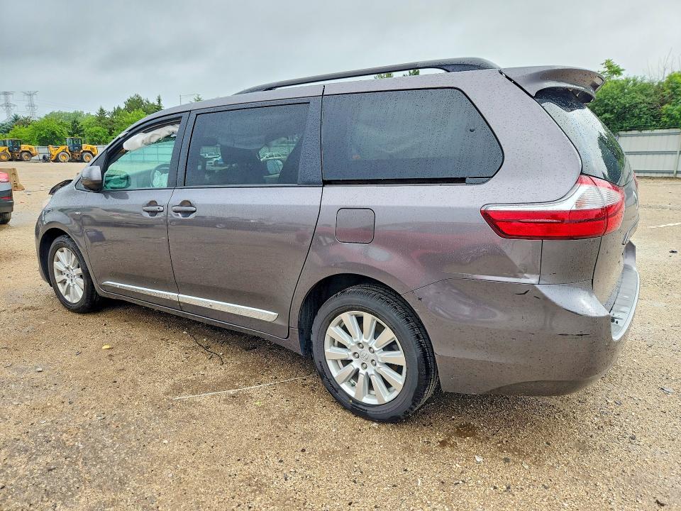 Продажа на аукционе авто 2017 Toyota Sienna, vin: 5TDJZ3DC5HS183808, номер лота: 55892976