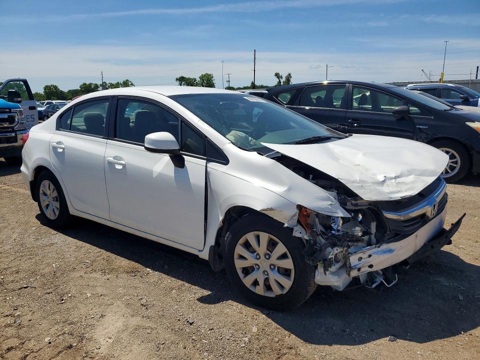 Продажа на аукционе авто 2012 Honda Civic, vin: 2HGFB2F53CH333667, номер лота: 56156076