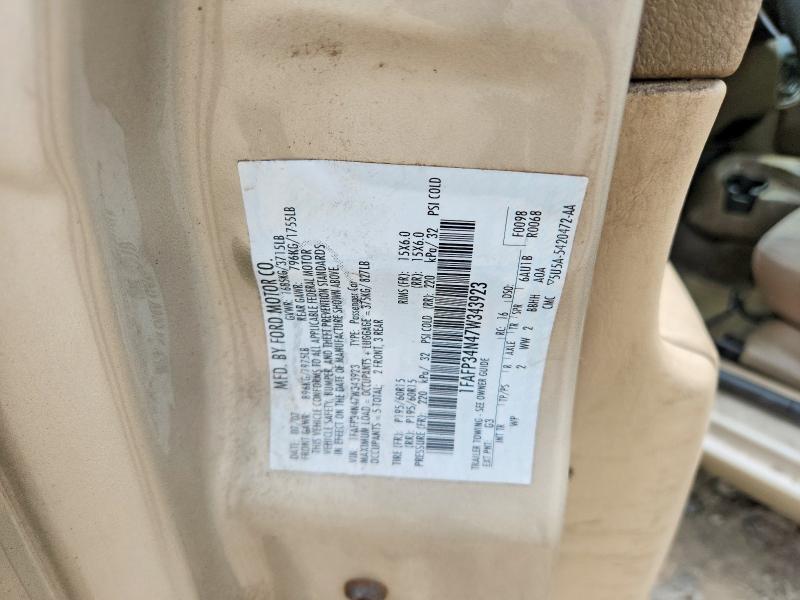 Продаж на аукціоні авто 2007 Ford Focus, vin: 1FAFP34N47W343923, номер лоту: 59065066
