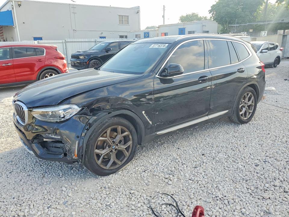 2020 Bmw X3 მანქანა იყიდება აუქციონზე, vin: 5UXTY3C05L9C85122, აუქციონის ნომერი: 57716376