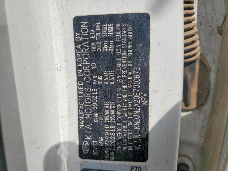 Aukcja sprzedaży 2014 Kia Soul, vin: KNDJN2A20E7010673, numer aukcji: 56150746