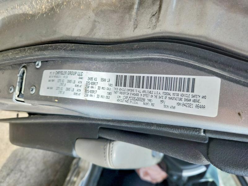55898456 :رقم المزاد ، 1C4PJMCS3EW265290 vin ، 2014 Jeep Cherokee مزاد بيع