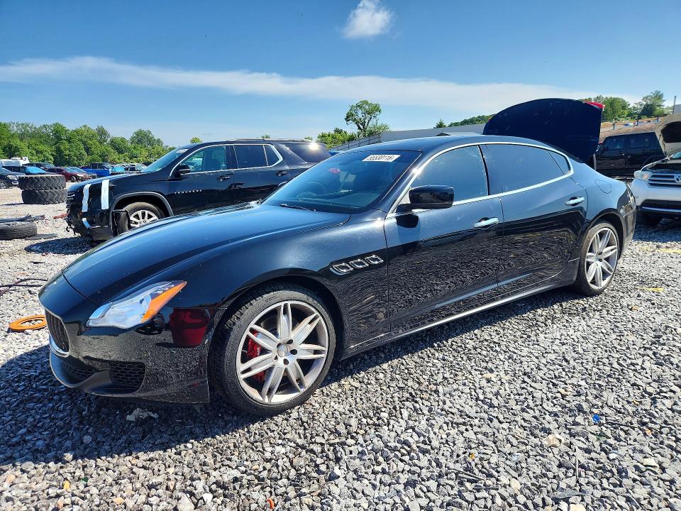 2016 Maserati Quattroporte მანქანა იყიდება აუქციონზე, vin: ZAM56RPAXG1188579, აუქციონის ნომერი: 55530116