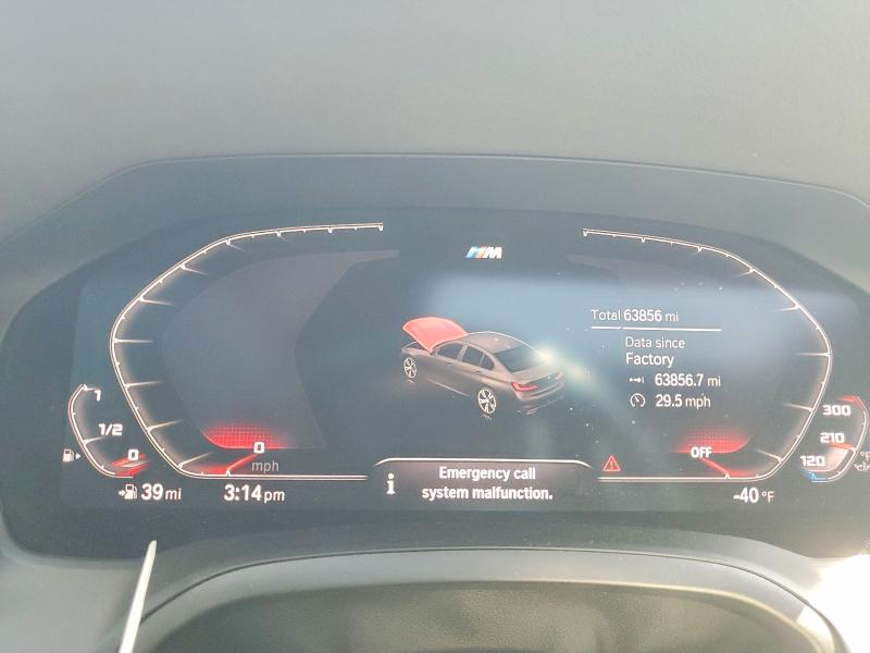 2021 Bmw M340i მანქანა იყიდება აუქციონზე, vin: 3MW5U7J05M8B76729, აუქციონის ნომერი: 58143356