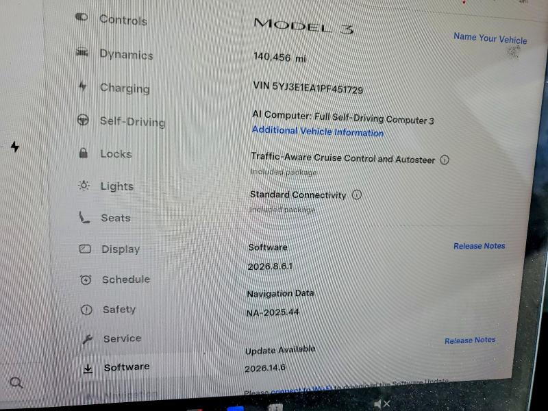 Продаж на аукціоні авто 2023 Tesla Model 3, vin: 5YJ3E1EA1PF451729, номер лоту: 56251456