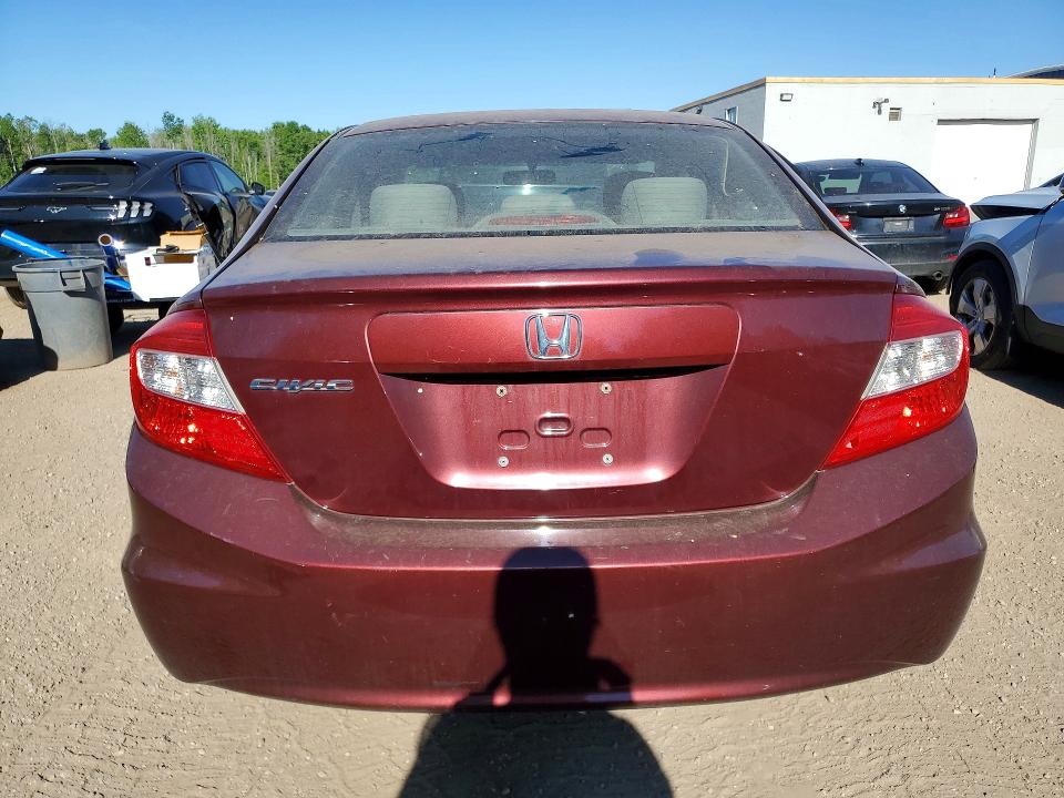 55746046 :رقم المزاد ، 2HGFB2F47CH012478 vin ، 2012 Honda Civic مزاد بيع