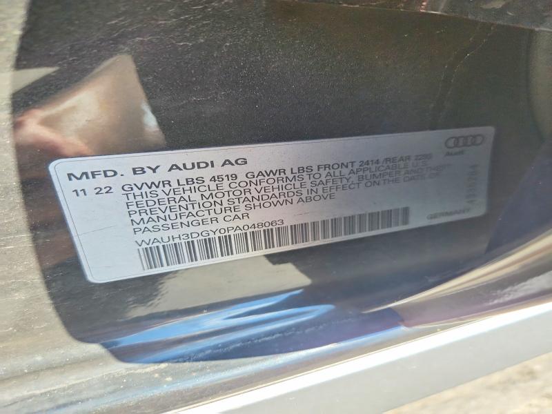 Продажа на аукционе авто 2023 Audi S3, vin: WAUH3DGY0PA048063, номер лота: 59019416