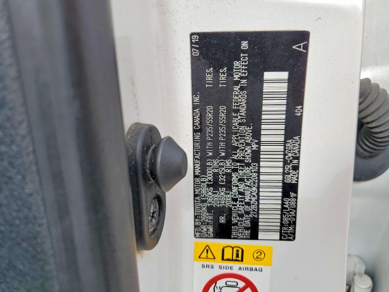 Продажа на аукционе авто 2019 Lexus Rx 350, vin: 2T2BZMCA9KC208103, номер лота: 57031076