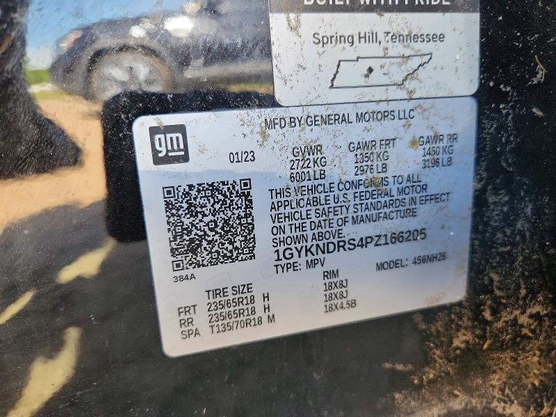 Aukcja sprzedaży 2023 Cadillac Xt5, vin: 1GYKNDRS4PZ166205, numer aukcji: 56261896