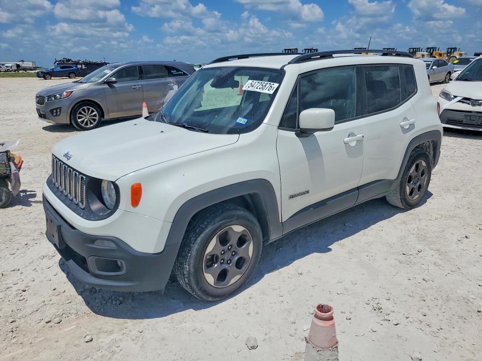 Auction sale of the 2018 Jeep Renegade, vin: ZACCJABH0JPG98544, lot number: 54725876