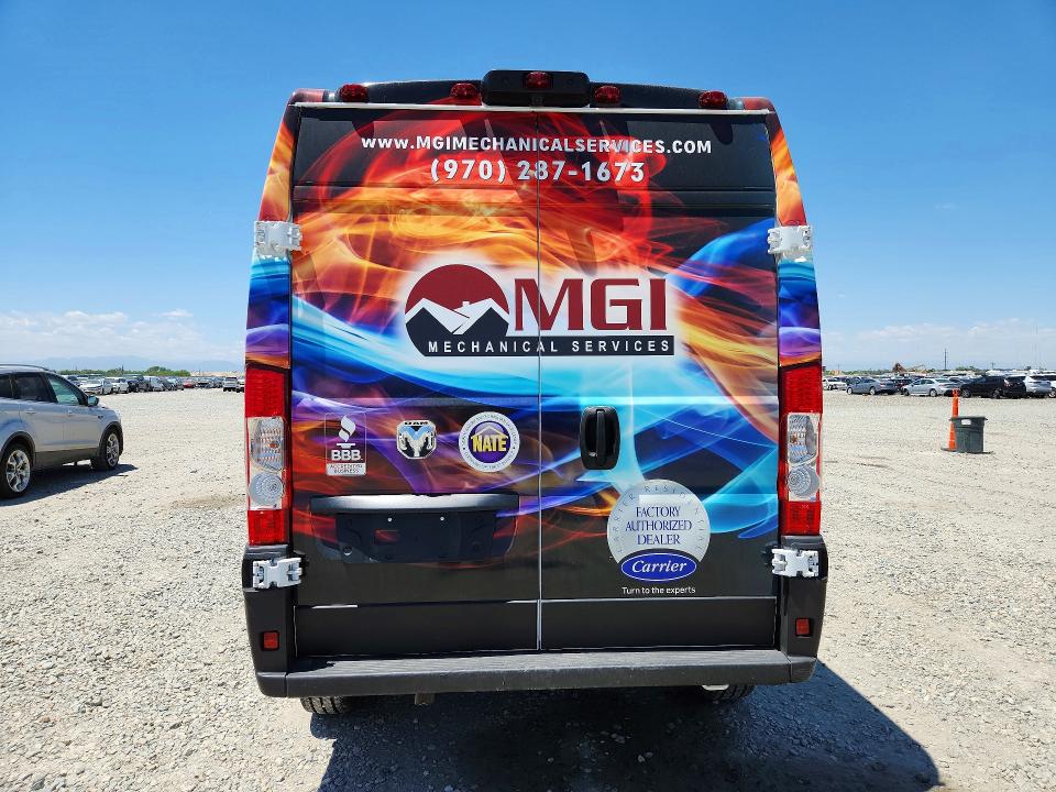 57477346 :رقم المزاد ، 3C6LRVDG4SE564274 vin ، 2025 Ram Promaster 2500 مزاد بيع