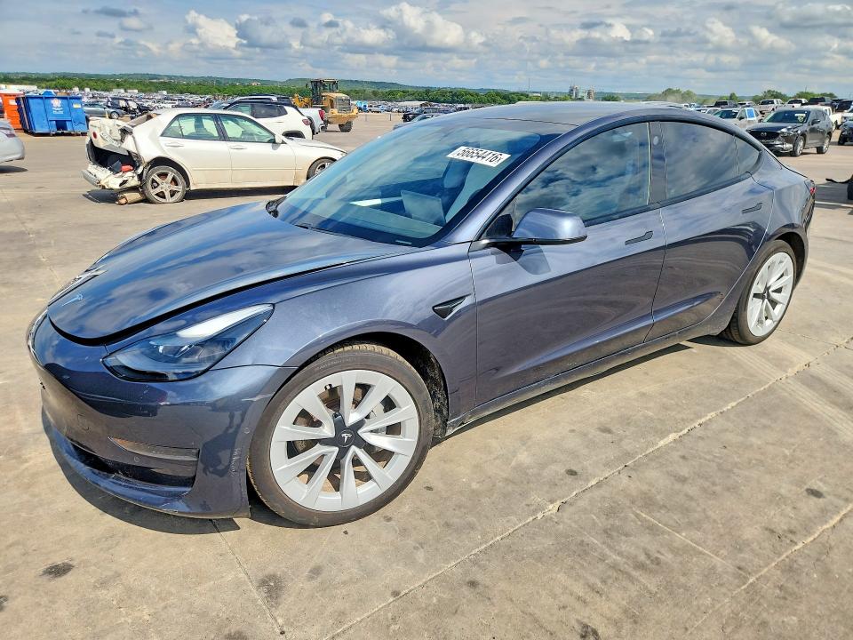 2021 Tesla Model 3 მანქანა იყიდება აუქციონზე, vin: 5YJ3E1EA2MF084545, აუქციონის ნომერი: 56654416