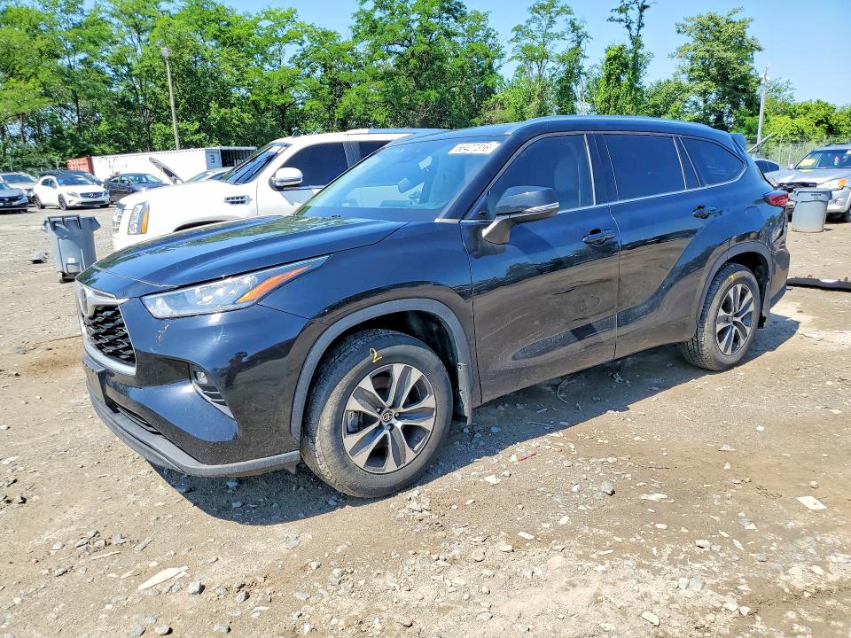 2020 Toyota Highlander მანქანა იყიდება აუქციონზე, vin: 5TDHZRBH6LS506742, აუქციონის ნომერი: 56427316