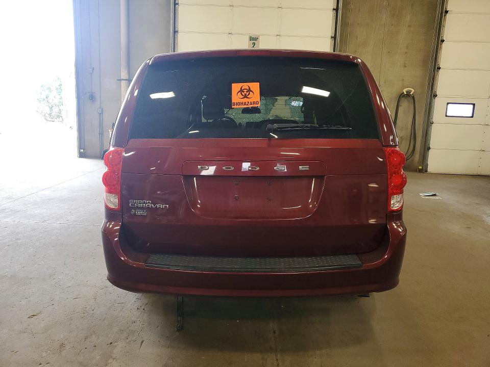 2017 Dodge Grand Caravan მანქანა იყიდება აუქციონზე, vin: 2C4RDGBGXHR548376, აუქციონის ნომერი: 55975166