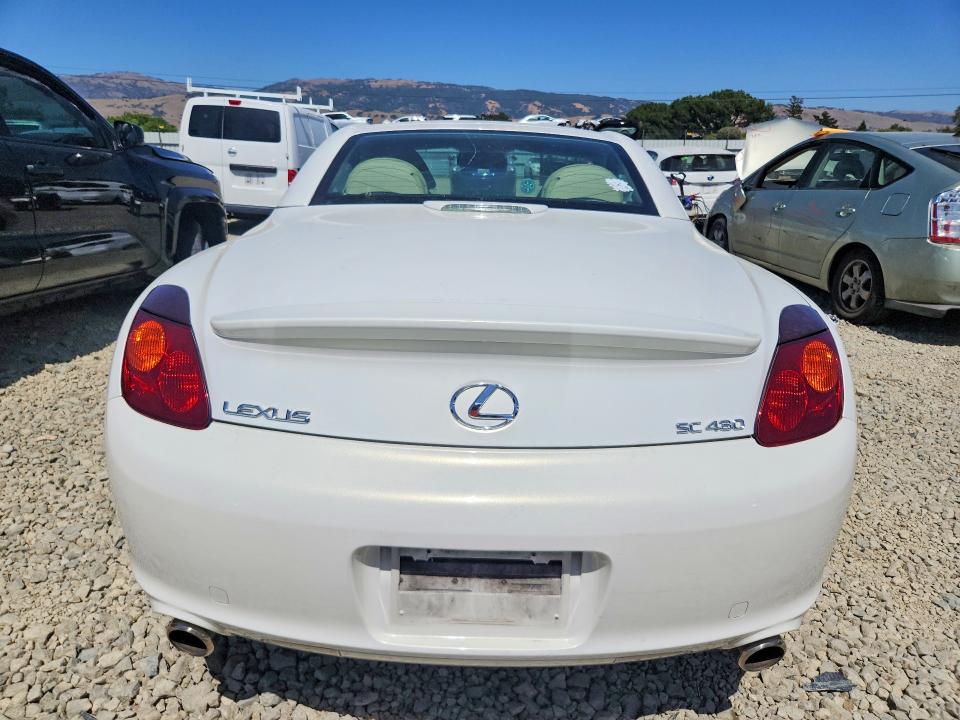 2004 Lexus Sc 430 მანქანა იყიდება აუქციონზე, vin: JTHFN48Y740057961, აუქციონის ნომერი: 56629486