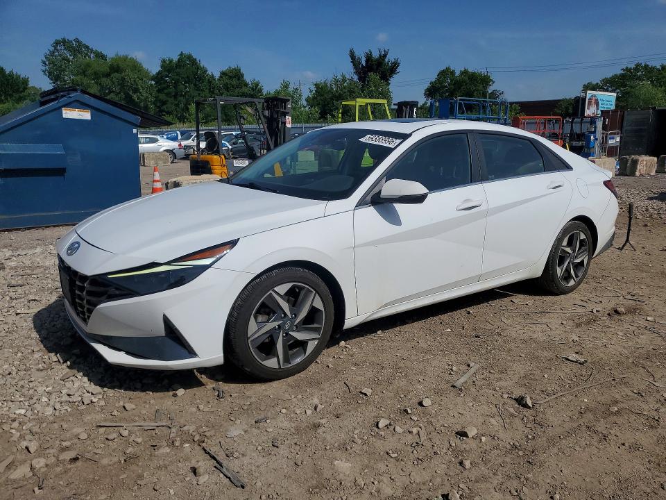 Auction sale of the 2021 Hyundai Elantra, vin: KMHLN4AJXMU007643, lot number: 59388996